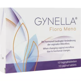 GYNELLA Comprimés vaginaux Meno Flora, 10 pc