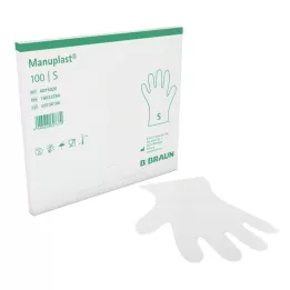 MANUPLAST Une fois, les gants PE Gr.S, 100 pc
