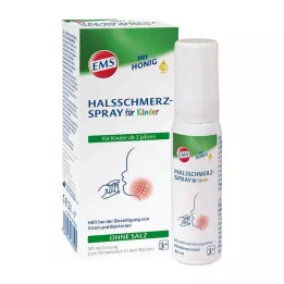 EMSER Spray pour maux de gorge pour enfants, 30 ml