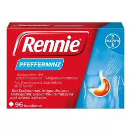 RENNIE Comprimés à croquer, 96 pcs