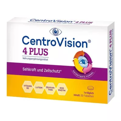 CENTROVISION 4 PLUS comprimés, 30 pièces CENTROVISION 4 PLUS comprimés, 30 pièces