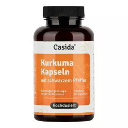 KURKUMA KAPSELN+Poivre Curcumine à haute dose, 90 pcs