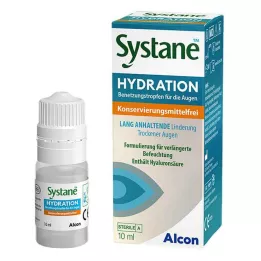 SYSTANE HYDRATION Agent mouillant pour paupières sans conservateur, 10 ml
