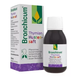 BRONCHICUM Sirop contre la toux au thym, 100 ml