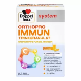 DOPPELHERZ Système de granules à boire Orthopro Immun, 30 pièces