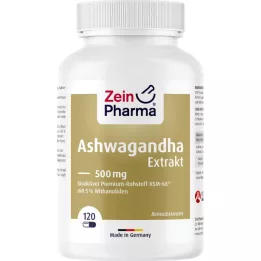 ASHWAGANDHA EXTRAKT Capsules 500 mg, 120 pc