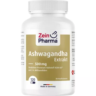 ASHWAGANDHA EXTRAKT Capsules 500 mg, 120 pc