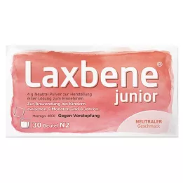 LAXBENE junior 4 g Neutre PLE Kdr.6 Lun.-8 Ans, 30X4 g