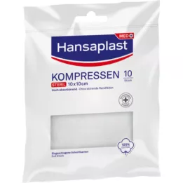 HANSAPLAST Compresses stériles 10x10 cm, 5X2 pcs