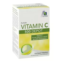 VITAMIN Comprimés de dépôt C 500 mg, 120 unités