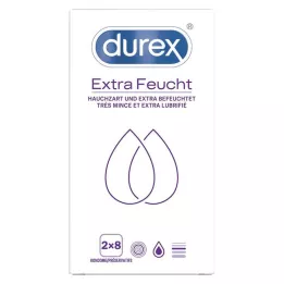 DUREX Pack de préservatif humide supplémentaire, 2x8 pc