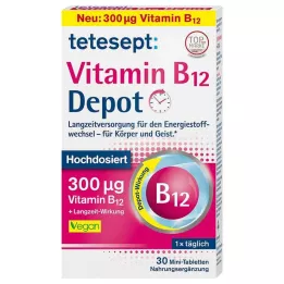Tetesept Comprimés revêtu de film de Vitamine B12 Depot 300 μg, 30 pc