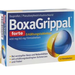 BOXAGRIPPAL TOLE COLD FORTE. 400 mg / 60 mg dEVTA, 12 pc
