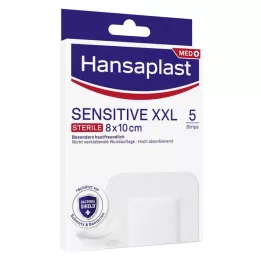Hansaplast Dressing de plaie sensible stérile 8 x 10 cm, 5 pc