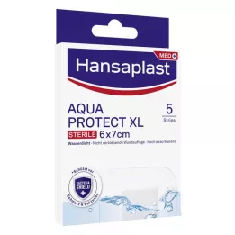 HANSAPLAST Pansement Aqua Protect stérile 6x7 cm, 5 pièces
