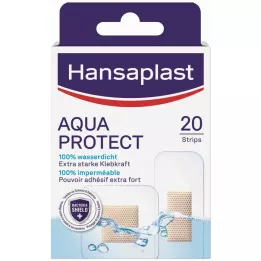 HANSAPLAST Aqua Protect Pflasterstrips, 20 pc