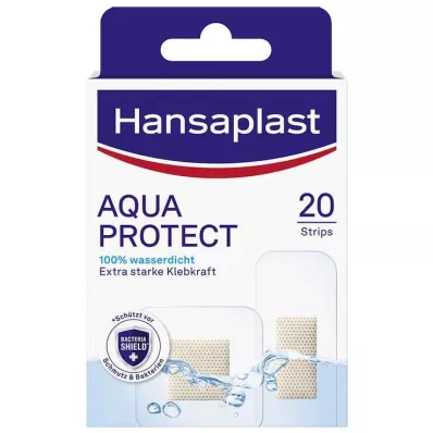 HANSAPLAST Bandes de plâtre Aqua Protect, 20 pièces