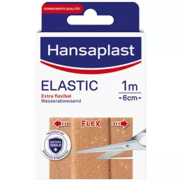HANSAPLAST Pansement élastique 6 cm x 1 m, 1 pièce