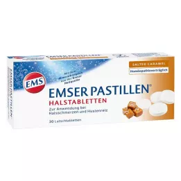 EMSER Pastilles pour la gorge caramel salé, 30 pcs