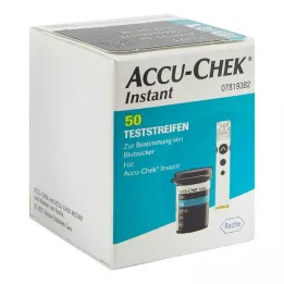 ACCU-CHEK Bandelettes de test instantanées, 1X50 pcs