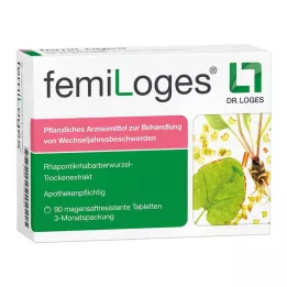 FEMILOGES comprimés gastro-résistants, 90 pcs