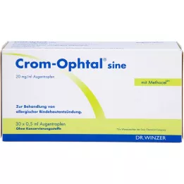 CROM-OPHTAL gouttes oculaires sinusoïdales EDB, 30X0,5 ml