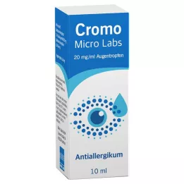 CROMO MICRO Labs 20 mg/ml gouttes oculaires, 10 ml