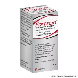 FORTACIN 150 mg / ml + 50 mg / ml de pulvérisation z.a.a. 5 ml