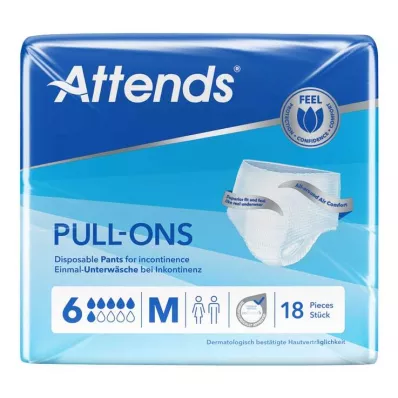 ATTENDS Pull-On 6 m, 18 pc