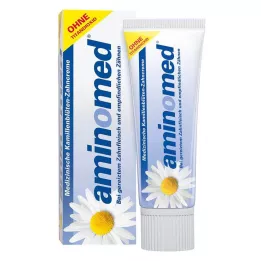 AMINOMED Dentifrice à la fleur de camomille sans dioxyde de titane, 75 ml