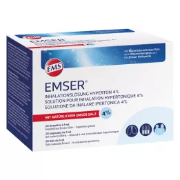 EMSER Solution pour inhalation hypertonique 4%, 20X5 ml