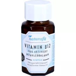 NATURAFIT Vitamine B12 1000 µg capsules activées, 90 pc