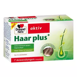 DOPPELHERZ Ampoules Hair Plus, 7 pièces