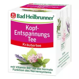 BAD HEILBRUNNER Sachets filtres à thé pour la relaxation de la tête, 8 pièces