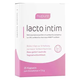 LACTO INTIM probiotique oral pour la vaginose bactérienne, 20 pcs
