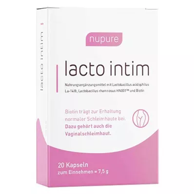 LACTO INTIM probiotique oral pour la vaginose bactérienne, 20 pcs