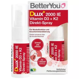 Betteryou Vitamine D3 + K2 Spray Direct, 12 ml