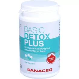 PANACEO Gélules Basic Detox Plus, 200 unités