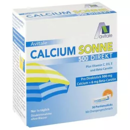 CALCIUM SONNE 500 bâtonnets à portion directe, 30 pièces