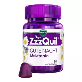 WICK Bonbons gélifiés doux ZzzQuil Good Night, 30 pièces