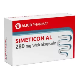 SIMETICON AL Capsules molles de 280 mg, 32 unités
