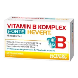 Comprimés complexes de vitamine B Forte Hevert, 60 pc