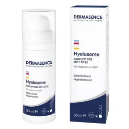 DERMASENCE Hyalusome Émulsion de soin de jour LSF 50, 50 ml