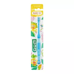 GUM Brosse à dents pour bébé 0-2 ans, 1 pièce