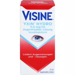VISINE yxin hydro 0,5 mg / ml gouttes oculaires, 15 ml