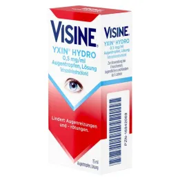 Visine® Yxin® Hydro 0,5 mg/ml collyre, 15 ml