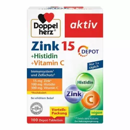 DOPPELHERZ Comprimés de zinc + histidine à action retardée, 100 pcs