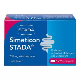 SIMETICON STADA Capsules molles de 280 mg, 16 pièces