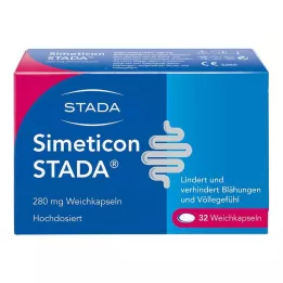 SIMETICON STADA Capsules molles de 280 mg, 32 unités