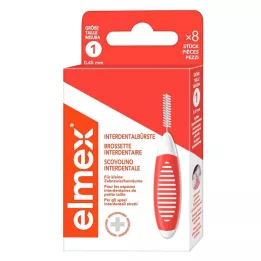 ELMEX Brossettes interdentaires ISO taille 1 0,45 mm orange, 8 pcs